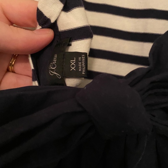 JCrew Open Back Bow top - Picture 4 of 6